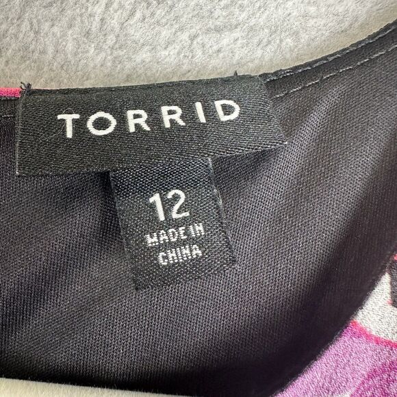 Torrid Black Floral Maxi Dress - Picture 11 of 15